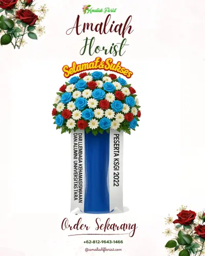 Standing Flower di Graha Antariksa Bandung